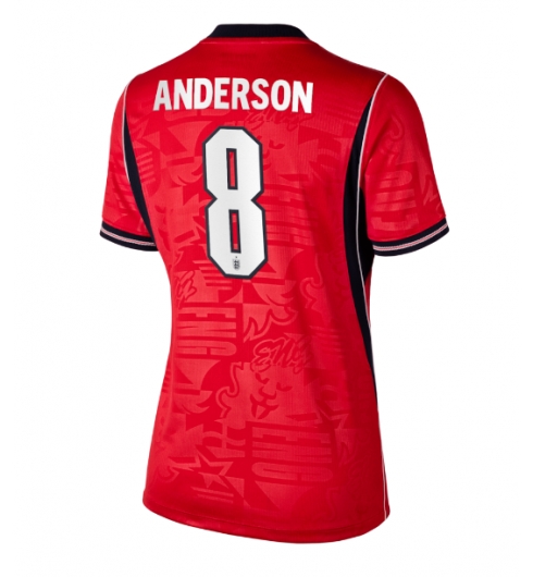 England Elliot Anderson #8 Replika Bortedrakt Dame VM 2026 Kortermet England Elliot Anderson #8 Replika Bortedrakt Dame VM 2026 Kortermet