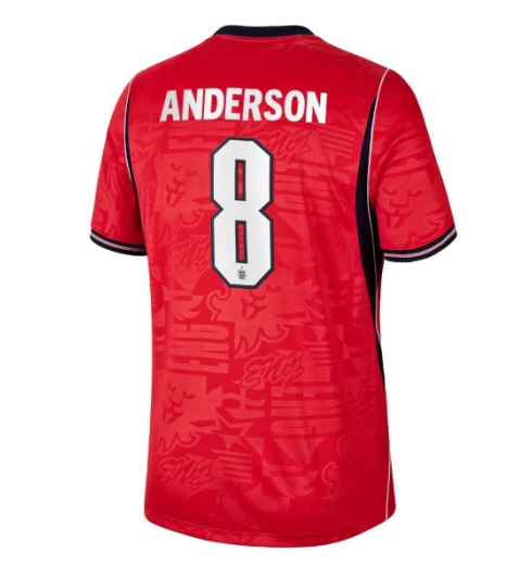 England Elliot Anderson #8 Replika Bortedrakt VM 2026 Kortermet England Elliot Anderson #8 Replika Bortedrakt VM 2026 Kortermet
