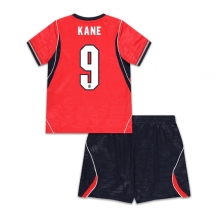 England Harry Kane #9 Replika Bortedrakt Barn VM 2026 Kortermet (+ bukser)