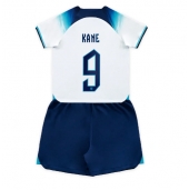 England Harry Kane #9 Replika Hjemmedrakt Barn VM 2022 Kortermet (+ bukser)