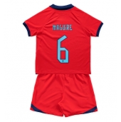 England Harry Maguire #6 Replika Bortedrakt Barn VM 2022 Kortermet (+ bukser)