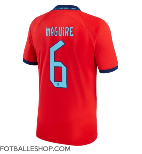 England Harry Maguire #6 Replika Bortedrakt VM 2022 Kortermet