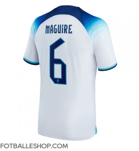 England Harry Maguire #6 Replika Hjemmedrakt VM 2022 Kortermet