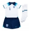 England John Stones #5 Replika Hjemmedrakt Barn VM 2022 Kortermet (+ bukser)