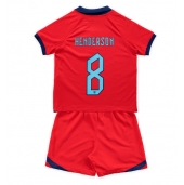 England Jordan Henderson #8 Replika Bortedrakt Barn VM 2022 Kortermet (+ bukser)
