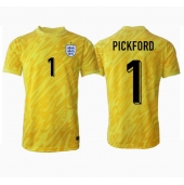 England Jordan Pickford #1 Keeper Replika Bortedrakt EM 2024 Kortermet
