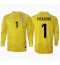 England Jordan Pickford #1 Keeper Replika Bortedrakt EM 2024 Langermet