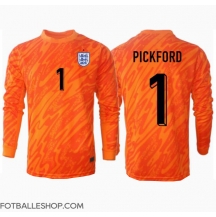 England Jordan Pickford #1 Keeper Replika Hjemmedrakt EM 2024 Langermet