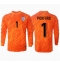 England Jordan Pickford #1 Keeper Replika Hjemmedrakt EM 2024 Langermet