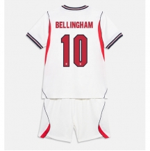 England Jude Bellingham #10 Replika Hjemmedrakt Barn VM 2026 Kortermet (+ bukser)