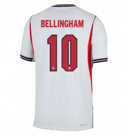 England Jude Bellingham #10 Replika Hjemmedrakt VM 2026 Kortermet England Jude Bellingham #10 Replika Hjemmedrakt VM 2026 Kortermet