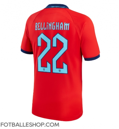 England Jude Bellingham #22 Replika Bortedrakt VM 2022 Kortermet