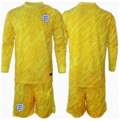 England Keeper Replika Bortedrakt Barn EM 2024 Langermet (+ bukser)