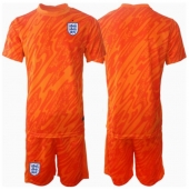 England Keeper Replika Hjemmedrakt Barn EM 2024 Kortermet (+ bukser)