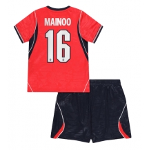 England Kobbie Mainoo #16 Replika Bortedrakt Barn VM 2026 Kortermet (+ bukser)