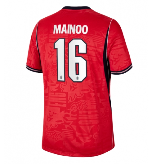 England Kobbie Mainoo #16 Replika Bortedrakt VM 2026 Kortermet England Kobbie Mainoo #16 Replika Bortedrakt VM 2026 Kortermet
