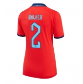 England Kyle Walker #2 Replika Bortedrakt Dame VM 2022 Kortermet