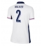 England Kyle Walker #2 Replika Hjemmedrakt Dame EM 2024 Kortermet
