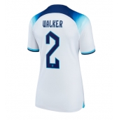 England Kyle Walker #2 Replika Hjemmedrakt Dame VM 2022 Kortermet