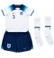 England Luke Shaw #3 Replika Hjemmedrakt Barn VM 2022 Kortermet (+ bukser)