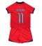 England Marcus Rashford #11 Replika Bortedrakt Barn VM 2022 Kortermet (+ bukser)