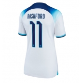 England Marcus Rashford #11 Replika Hjemmedrakt Dame VM 2022 Kortermet