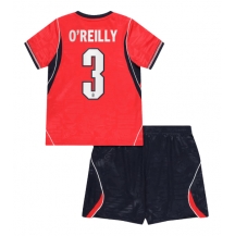 England Nico O'Reilly #3 Replika Bortedrakt Barn VM 2026 Kortermet (+ bukser)