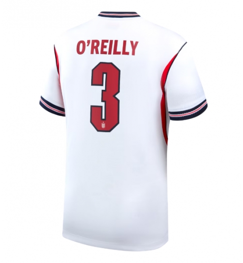 England Nico O'Reilly #3 Replika Hjemmedrakt VM 2026 Kortermet England Nico O'Reilly #3 Replika Hjemmedrakt VM 2026 Kortermet