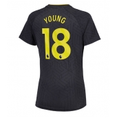 Everton Ashley Young #18 Replika Bortedrakt Dame 2024-25 Kortermet