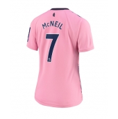 Everton Dwight McNeil #7 Replika Bortedrakt Dame 2022-23 Kortermet