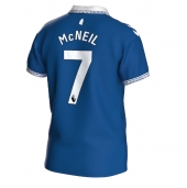 Everton Dwight McNeil #7 Replika Hjemmedrakt 2023-24 Kortermet