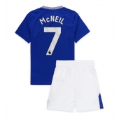 Everton Dwight McNeil #7 Replika Hjemmedrakt Barn 2024-25 Kortermet (+ bukser)