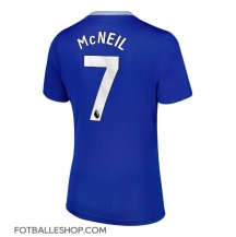 Everton Dwight McNeil #7 Replika Hjemmedrakt Dame 2024-25 Kortermet