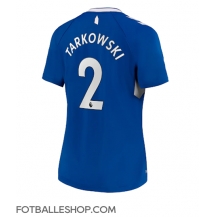 Everton James Tarkowski #2 Replika Hjemmedrakt Dame 2022-23 Kortermet