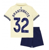 Everton Jarrad Branthwaite #32 Replika Bortedrakt Barn 2025-26 Kortermet (+ bukser)