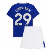 Everton Jesper Lindstrom #29 Replika Hjemmedrakt Barn 2024-25 Kortermet (+ bukser)