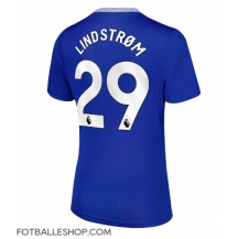 Everton Jesper Lindstrom #29 Replika Hjemmedrakt Dame 2024-25 Kortermet