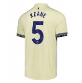 Everton Michael Keane #5 Replika Bortedrakt 2025-26 Kortermet