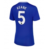 Everton Michael Keane #5 Replika Hjemmedrakt Dame 2024-25 Kortermet