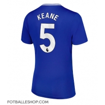 Everton Michael Keane #5 Replika Hjemmedrakt Dame 2024-25 Kortermet