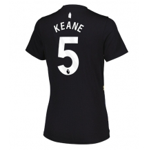 Everton Michael Keane #5 Replika Tredjedrakt Dame 2025-26 Kortermet
