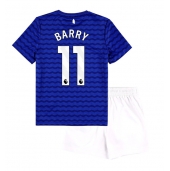 Everton Thierno Barry #11 Replika Hjemmedrakt Barn 2025-26 Kortermet (+ bukser)