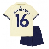 Everton Vitaliy Mykolenko #16 Replika Bortedrakt Barn 2025-26 Kortermet (+ bukser)