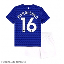Everton Vitaliy Mykolenko #16 Replika Hjemmedrakt Barn 2025-26 Kortermet (+ bukser)