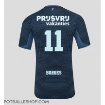 Feyenoord Goncalo Borges #11 Replika Bortedrakt 2025-26 Kortermet