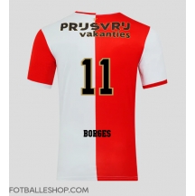 Feyenoord Goncalo Borges #11 Replika Hjemmedrakt 2025-26 Kortermet