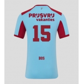 Feyenoord Jordan Bos #15 Replika Tredjedrakt 2025-26 Kortermet