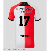 Feyenoord Luka Ivanusec #17 Replika Hjemmedrakt 2024-25 Kortermet