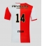 Feyenoord Sem Steijn #14 Replika Hjemmedrakt 2025-26 Kortermet