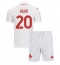 Fiorentina Moise Kean #20 Replika Bortedrakt Barn 2024-25 Kortermet (+ bukser)